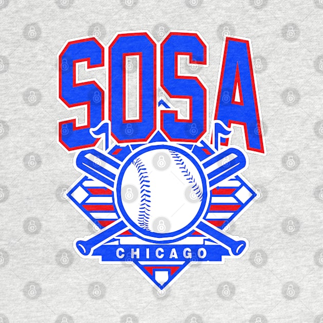 Vintage Chicago Baseball Sosa by funandgames